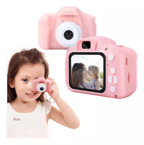 Cámara de fotos y videos para niños con juegos