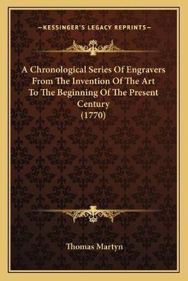 Libro A Chronological Series Of Engravers From The Invent...