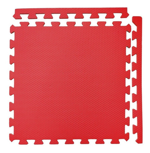 Piso Goma Eva Encastrable De 50 X 50 Cm C/bordes (pack 10 U)