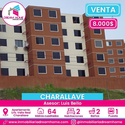 Imagen 1 de 8 de Apartamento Urb. Valle Real - Charallave 