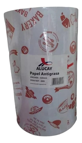 Papel Antigrasa (bobina) 8kg