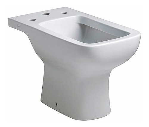 Bidet Ferrum Trento 3ag Blanco Para Grifería 3 Llaves Loza