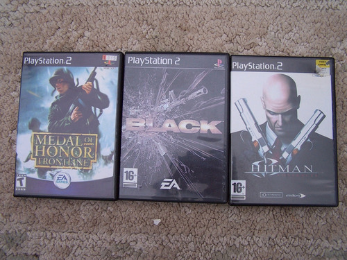 Lote De 3 Juegos De Ps2  - 