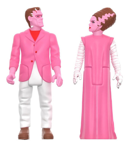 Super 7 Reaction Frankenstein & Bride 2 Pack Limited Edition