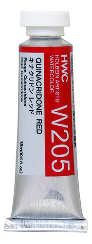 Tubo 0.5 Fl Oz Rojo Quinacridona W205