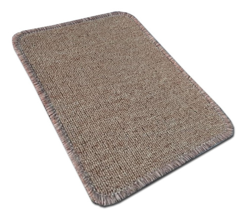 Carpeta Alfombra Boucle 1.00 X 1.00 Orillado Beige