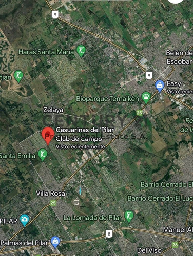 Imagen 10 de 10 de Lote En Venta En Casuarinas Del Pilar Club De Campo