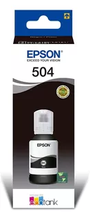 Tinta Epson Ecotank L4160 Color Negro Original