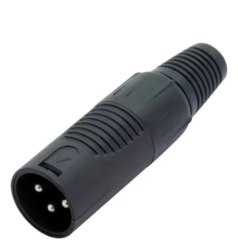 Conector  Micrófono De Audio Xlr Macho De 3 Pines Calidad A