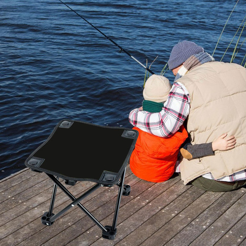 Taburete Plegable Para Acampar, Silla De Pesca Ligera Para