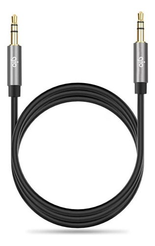 Gio Cable Audio Auxiliar 3.5mm Alta Fidelidad Chapa Oro 2m