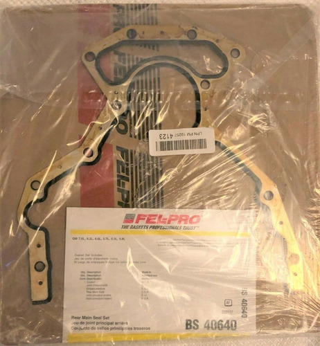 Kit Sello De Cigüeñal Fel-pro Cod. Bs 40640 Tahoe Silverado