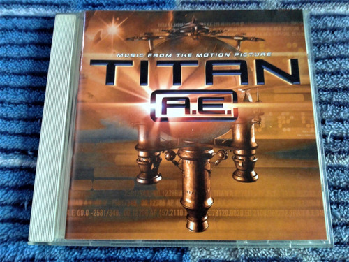 Titan A.e. - Cd Soundtrack - Importado - Nuevo - Sin Celofan