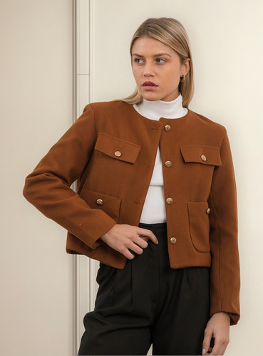 Campera Paño Rouge