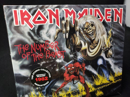 Cd Iron Maiden The Number Of The Beast - Nuevo Remastered