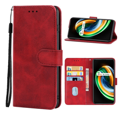 Funda De Piel Para Oppo Realme Q3 Pro Carnival