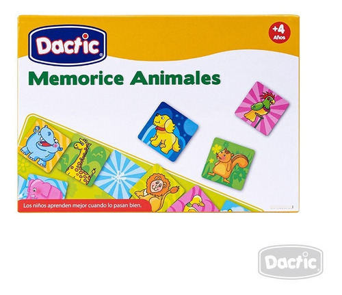 Juego  Memorice Animales  36u. Dactic