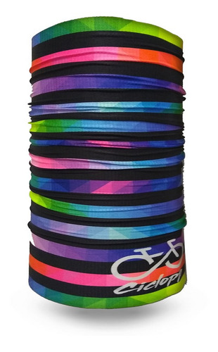 Bandana Lenço Mascara Balaclava Eco Head Ciclopp Neon