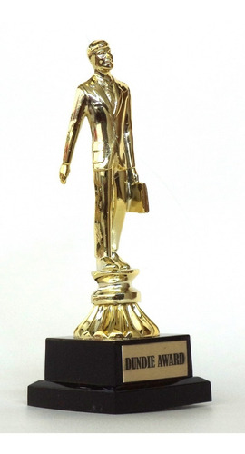 Troféu Dundie Award Masculino Ou Feminino (base P)