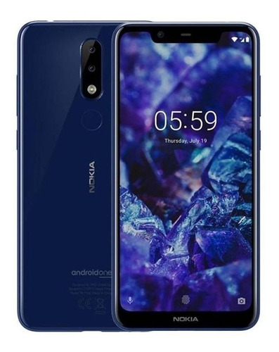 Nokia X6 Dual SIM 64 GB azul 6 GB RAM