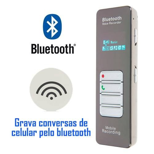 Gravador De Voz Com Entrada Para Microfone Melhor Chamadas