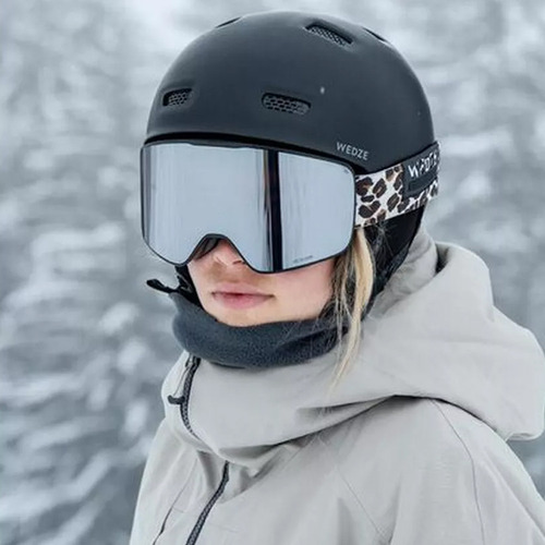 Máscara De Ski E Snowboard G 900 C Hd Wedze Armação Bege G