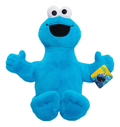 Cookie Monster Peluche Plaza Sesamo Come Galletas Original