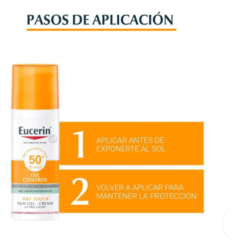 Eucerin Fluido Matificante + Protector Solar Oil Control