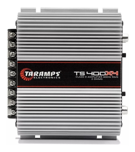 Modulo Taramps Ts400 X4 Digital Ts 400 Rms 4 Canais Potência