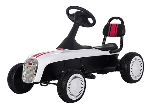 Karting Coche Infantil Auto A Pedal Modelo Retro + Diseño 