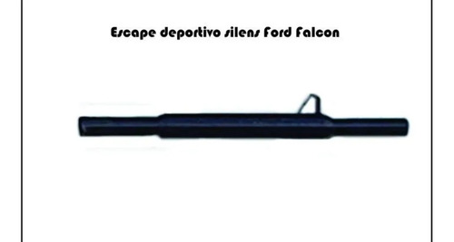 Imagen 2 de 3 de Turbo Silens Ford Falcon, Explotaaa Envio Gratissss.......