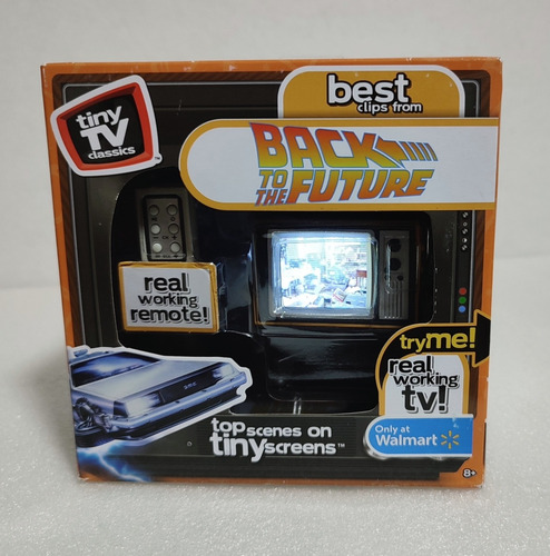 Tiny Tv Classics Back To The Future Mini Tv Volver Al Futuro