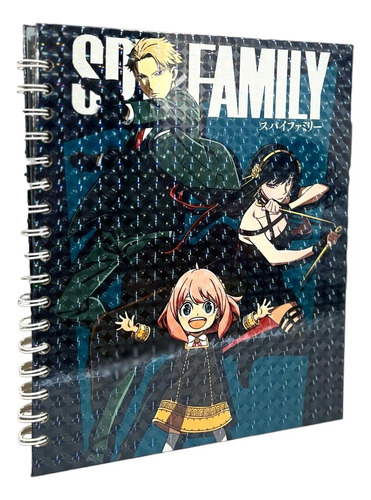 Cuadernos Argollados Con Diseño Spy X Family