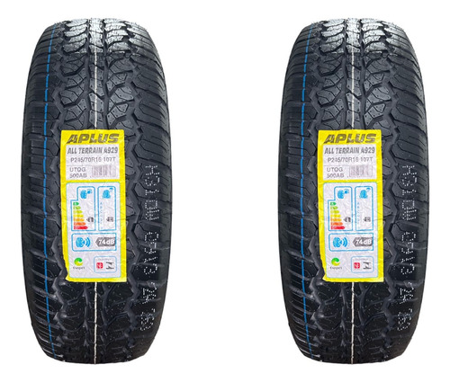 Kit 2 Pneus 245/70r16 107t All Terrain A929 Aplus Aro 16 Índice De Velocidade T