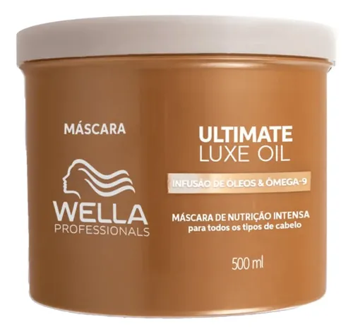 Wella Professionals Ultimate Luxe Oil - Máscara Capilar 500m - R$ 304