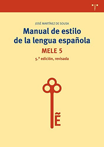 Libro Mele 5 Manual De Estilo De La Lengua Española  De Mart