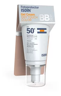 Fotoprotector Isdin Spf 50+ Dry Touch Con Color Bb Cream Protector Solar Toque Seco Pieles Grasas