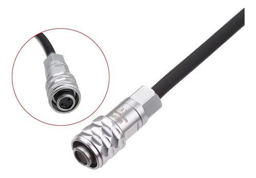 Cabo Espiral D-tap X 2 Pinos Para Blackmagic Bmpcc 4k E 6k