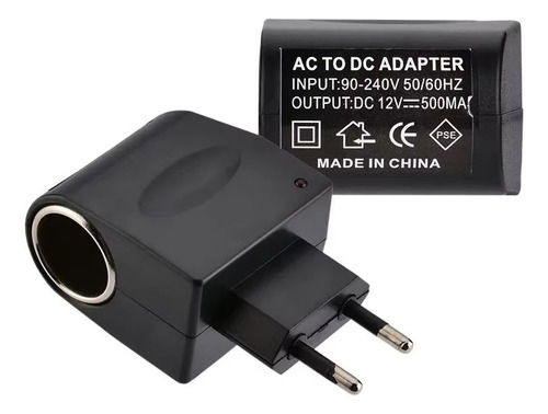 Convertidor Ac A 12v Dc De Alimentación Adaptador Enchufe Eu