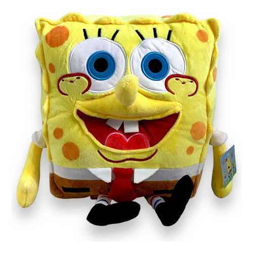 Bob Esponja Pantalones Cuadrados De Peluche 40 Cm Bob Sponge