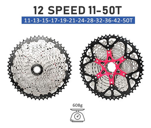 Transmisión Shimano Slx 1x12 Cassette Sunshine 11-50 Hg
