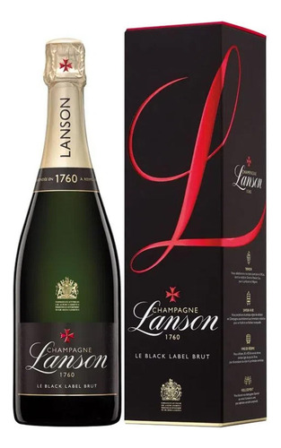 Pack De 12 Champagne Lanson Blanck Label C/e 750 Ml