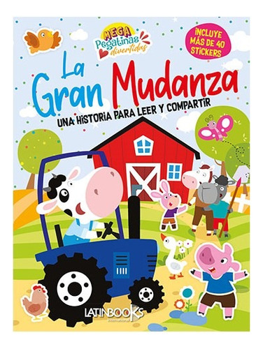 Libro Mega Pegatinas Divertidas - La Gran Mudanza