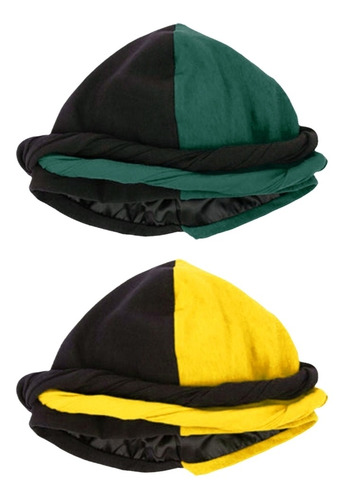 Turbante Con Hiyab Musulmán De Durag, Pañuelo Para Hombre, C