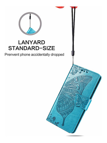 Funda Tipo Cartera Butterfly Para Motorola Kickstand