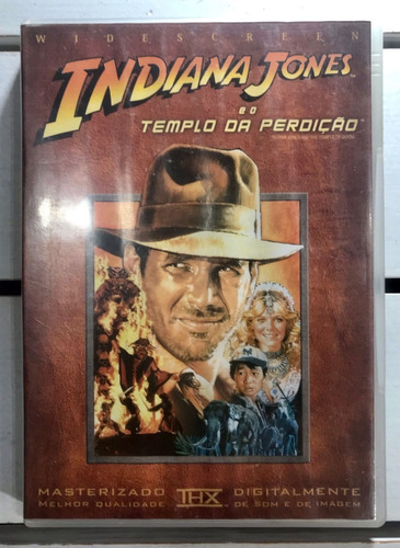 Dvd Indiana Jones E O Templo Da Perdição - Original (Usado)