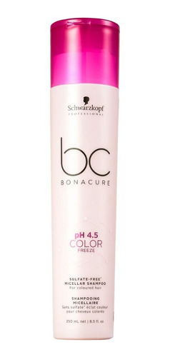 Imagem 2 de 2 de Shampoo Sem Sulfato Ph 4.5 Color Freeze Bc Schwarzkopf 250ml