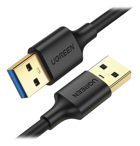 Cable Usb3.0-usb3.0 1m Velocidad 5gbps Conector Niquelado
