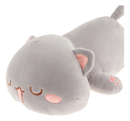 Almohada De Felpa Suave Lindo Gato Animal De Peluche De