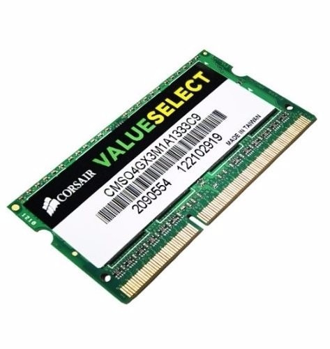 Memoria Ram Corsair Ddr3 1333 4gb Sodimm Pc3 Laptop 1año Gta